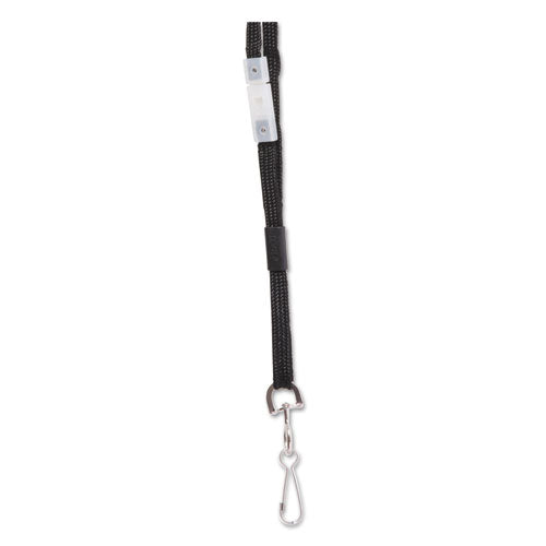 SICURIX® wholesale. Safety Breakaway Lanyard With Hook, 36", Black. HSD Wholesale: Janitorial Supplies, Breakroom Supplies, Office Supplies.