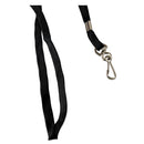 SICURIX® wholesale. Flat Lanyard W-hook, 36", Nylon, Black, 100-pack. HSD Wholesale: Janitorial Supplies, Breakroom Supplies, Office Supplies.