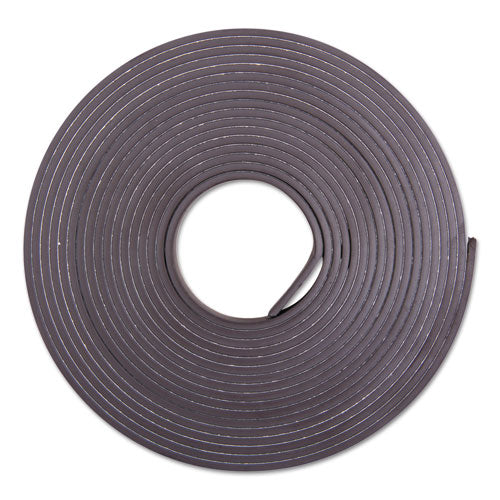 ZEUS® wholesale. Adhesive-backed Magnetic Tape, Black, 1-2