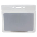 SICURIX® wholesale. Sicurix Badge Holder, Horizontal, 2.13 X 3.38, Clear, 12-pack. HSD Wholesale: Janitorial Supplies, Breakroom Supplies, Office Supplies.