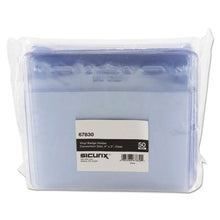 Load image into Gallery viewer, SICURIX® wholesale. Sicurix Vinyl Badge Holder, 4 X 3, Clear, 50-pack. HSD Wholesale: Janitorial Supplies, Breakroom Supplies, Office Supplies.