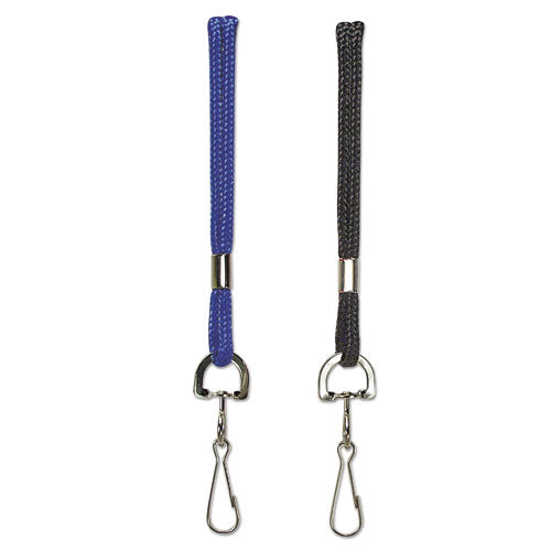 SICURIX® wholesale. Rope Lanyard With Hook, 36", Nylon, Black. HSD Wholesale: Janitorial Supplies, Breakroom Supplies, Office Supplies.