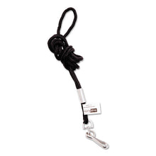 Load image into Gallery viewer, SICURIX® wholesale. Rope Lanyard With Hook, 36&quot;, Nylon, Black. HSD Wholesale: Janitorial Supplies, Breakroom Supplies, Office Supplies.