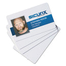 SICURIX® wholesale. Sicurix Blank Id Card, 2 1-8 X 3 3-8, White, 100-pack. HSD Wholesale: Janitorial Supplies, Breakroom Supplies, Office Supplies.