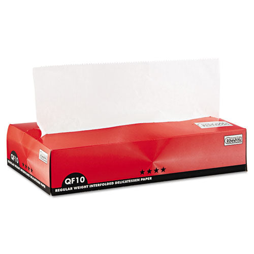 Bagcraft wholesale. Qf10 Interfolded Dry Wax Paper, 10 X 10 1-4, White, 500-box, 12 Boxes-carton. HSD Wholesale: Janitorial Supplies, Breakroom Supplies, Office Supplies.