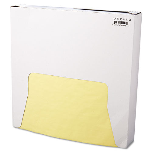 Bagcraft wholesale. Grease-resistant Paper Wraps And Liners, 12 X 12, Yellow, 1000-box, 5 Boxes-carton. HSD Wholesale: Janitorial Supplies, Breakroom Supplies, Office Supplies.