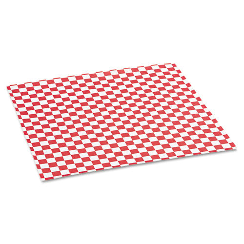 Bagcraft wholesale. Grease-resistant Paper Wraps And Liners, 12 X 12, Red Check, 1000-box, 5 Boxes-carton. HSD Wholesale: Janitorial Supplies, Breakroom Supplies, Office Supplies.