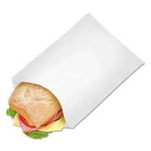 Load image into Gallery viewer, Bagcraft wholesale. Grease-resistant Single-serve Bags, 6.5&quot; X 8&quot;, White, 2,000-carton. HSD Wholesale: Janitorial Supplies, Breakroom Supplies, Office Supplies.
