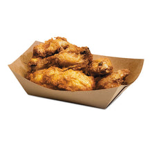 Load image into Gallery viewer, Bagcraft wholesale. Ecocraft Food Trays, 3 Lb Capacity, Natural, 500-carton. HSD Wholesale: Janitorial Supplies, Breakroom Supplies, Office Supplies.