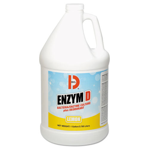 Big D Industries wholesale. Enzym D Digester Liquid Deodorant, Lemon, 1 Gal, 4-carton. HSD Wholesale: Janitorial Supplies, Breakroom Supplies, Office Supplies.