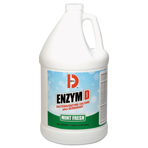 Big D Industries wholesale. Enzym D Digester Deodorant, Mint, 1 Gal, Bottle, 4-carton. HSD Wholesale: Janitorial Supplies, Breakroom Supplies, Office Supplies.