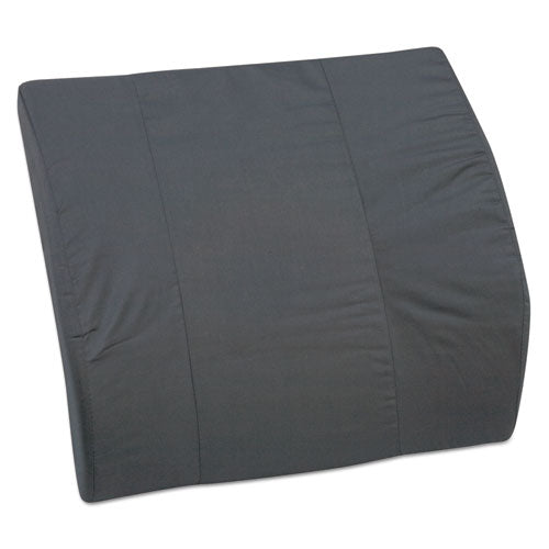 DMI® wholesale. Lumbar Cushion, 14w X 3.88d X 13h, Black. HSD Wholesale: Janitorial Supplies, Breakroom Supplies, Office Supplies.