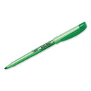 BIC® wholesale. BIC Brite Liner Highlighter, Chisel Tip, Fluorescent Green, Dozen. HSD Wholesale: Janitorial Supplies, Breakroom Supplies, Office Supplies.