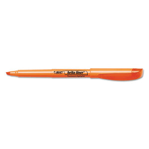 BIC® wholesale. BIC Brite Liner Highlighter, Chisel Tip, Assorted Colors, 5-set. HSD Wholesale: Janitorial Supplies, Breakroom Supplies, Office Supplies.