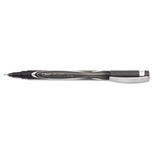 Load image into Gallery viewer, BIC® wholesale. BIC Intensity Stick Porous Point Marker Pen, Fine 0.5mm, Black Ink-barrel, Dozen. HSD Wholesale: Janitorial Supplies, Breakroom Supplies, Office Supplies.
