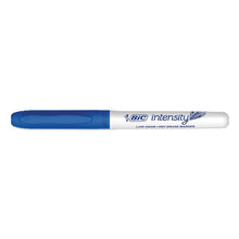 Load image into Gallery viewer, BIC® wholesale. BIC Intensity Low Odor Dry Erase Marker, Fine Bullet Tip, Blue, Dozen. HSD Wholesale: Janitorial Supplies, Breakroom Supplies, Office Supplies.