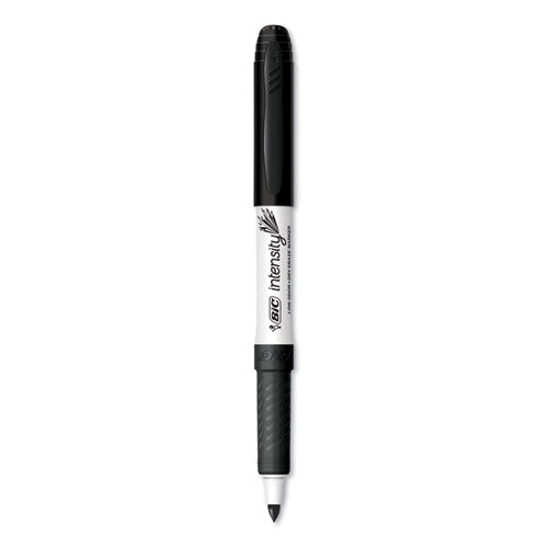 BIC® wholesale. BIC Intensity Low Odor Dry Erase Marker, Fine Bullet Tip, Black, Dozen. HSD Wholesale: Janitorial Supplies, Breakroom Supplies, Office Supplies.