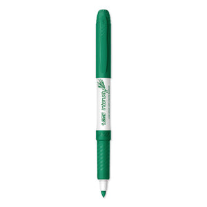 BIC® wholesale. BIC Intensity Low Odor Dry Erase Marker, Fine Bullet Tip, Green, Dozen. HSD Wholesale: Janitorial Supplies, Breakroom Supplies, Office Supplies.
