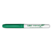 Load image into Gallery viewer, BIC® wholesale. BIC Intensity Low Odor Dry Erase Marker, Fine Bullet Tip, Green, Dozen. HSD Wholesale: Janitorial Supplies, Breakroom Supplies, Office Supplies.