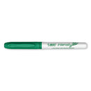 BIC® wholesale. BIC Intensity Low Odor Dry Erase Marker, Fine Bullet Tip, Green, Dozen. HSD Wholesale: Janitorial Supplies, Breakroom Supplies, Office Supplies.