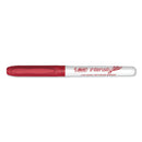 BIC® wholesale. BIC Intensity Low Odor Dry Erase Marker, Fine Bullet Tip, Red, Dozen. HSD Wholesale: Janitorial Supplies, Breakroom Supplies, Office Supplies.