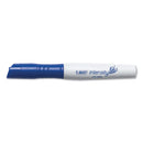 BIC® wholesale. BIC Intensity Low Odor Dry Erase Marker, Broad Chisel Tip, Blue, Dozen. HSD Wholesale: Janitorial Supplies, Breakroom Supplies, Office Supplies.