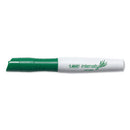 BIC® wholesale. BIC Intensity Low Odor Dry Erase Marker, Broad Chisel Tip, Green, Dozen. HSD Wholesale: Janitorial Supplies, Breakroom Supplies, Office Supplies.