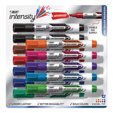 Load image into Gallery viewer, BIC® wholesale. BIC Intensity Tank-style Advanced Dry Erase Marker, Broad Bullet Tip, Assorted, Dozen. HSD Wholesale: Janitorial Supplies, Breakroom Supplies, Office Supplies.