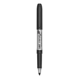 BIC® wholesale. BIC Intensity Permanent Marker Value Pack, Fine Bullet Tip, Black, 24-pack. HSD Wholesale: Janitorial Supplies, Breakroom Supplies, Office Supplies.