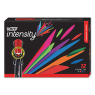 BIC® wholesale. BIC Intensity Chisel Tip Permanent Marker, Broad, Assorted Colors, Dozen. HSD Wholesale: Janitorial Supplies, Breakroom Supplies, Office Supplies.