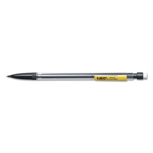 BIC® wholesale. BIC Xtra Smooth Mechanical Pencil, 0.7 Mm, Hb (#2.5), Black Lead, Clear Barrel, Dozen. HSD Wholesale: Janitorial Supplies, Breakroom Supplies, Office Supplies.