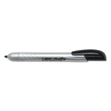 Load image into Gallery viewer, BIC® wholesale. BIC Intensity Retractable Permanent Marker, Fine Bullet Tip, Black, Dozen. HSD Wholesale: Janitorial Supplies, Breakroom Supplies, Office Supplies.