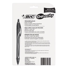 Load image into Gallery viewer, BIC® wholesale. BIC Gel-Ocity Quick Dry Retractable Gel Pen, 0.7mm, Assorted Ink-barrel, 8-pack. HSD Wholesale: Janitorial Supplies, Breakroom Supplies, Office Supplies.