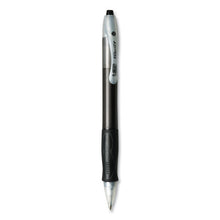 Load image into Gallery viewer, BIC® wholesale. BIC Velocity Retractable Ballpoint Pen, 1mm, Black Ink, Trans Black Barrel, Dozen. HSD Wholesale: Janitorial Supplies, Breakroom Supplies, Office Supplies.