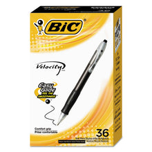 Load image into Gallery viewer, BIC® wholesale. BIC Velocity Retractable Ballpoint Pen Value Pack, Medium 1 Mm, Black Ink And Barrel, 36-pack. HSD Wholesale: Janitorial Supplies, Breakroom Supplies, Office Supplies.