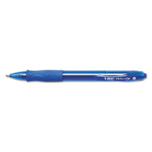 Load image into Gallery viewer, BIC® wholesale. BIC Velocity Atlantis Bold Retractable Ballpoint Pen, 1.6mm, Blue Ink, Trans-blue Barrel, Dozen. HSD Wholesale: Janitorial Supplies, Breakroom Supplies, Office Supplies.