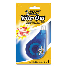 Load image into Gallery viewer, BIC® wholesale. BIC Wite-out Ez Correct Correction Tape, Non-refillable, 1-6&quot; X 472&quot;. HSD Wholesale: Janitorial Supplies, Breakroom Supplies, Office Supplies.