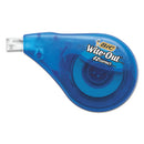 BIC® wholesale. BIC Wite-out Ez Correct Correction Tape, Non-refillable, 1-6" X 472". HSD Wholesale: Janitorial Supplies, Breakroom Supplies, Office Supplies.