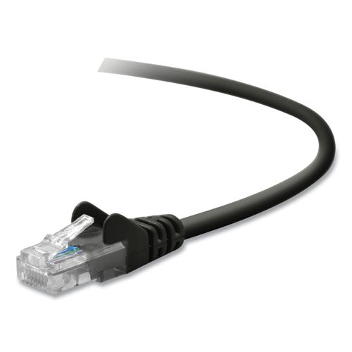 Belkin® wholesale. Cat6 Utp Computer Patch Cable, Rj45 Connectors, 5 Ft, Black. HSD Wholesale: Janitorial Supplies, Breakroom Supplies, Office Supplies.