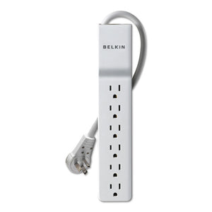 Belkin® wholesale. Home-office Surge Protector W-rotating Plug, 6 Outlets, 6 Ft Cord, 720j, White. HSD Wholesale: Janitorial Supplies, Breakroom Supplies, Office Supplies.