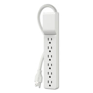 Belkin® wholesale. Home-office Surge Protector, 6 Outlets, 10 Ft Cord, 720 Joules, White. HSD Wholesale: Janitorial Supplies, Breakroom Supplies, Office Supplies.