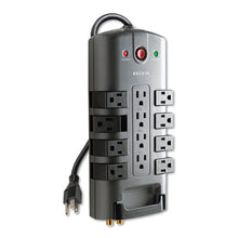 Load image into Gallery viewer, Belkin® wholesale. Pivot Plug Surge Protector, 12 Outlets, 8 Ft Cord, 4320 Joules, Gray. HSD Wholesale: Janitorial Supplies, Breakroom Supplies, Office Supplies.