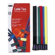 Belkin® wholesale. Multicolored Cable Ties, 6-pack. HSD Wholesale: Janitorial Supplies, Breakroom Supplies, Office Supplies.