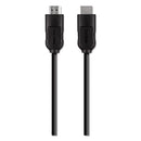 Belkin® wholesale. Hdmi To Hdmi Audio-video Cable, 12 Ft., Black. HSD Wholesale: Janitorial Supplies, Breakroom Supplies, Office Supplies.