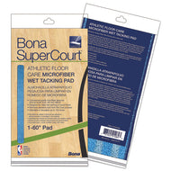 Bona® wholesale. Supercourt Athletic Floor Care Microfiber Wet Tacking Pad, 60