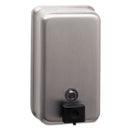 Bobrick wholesale. Classicseries Surface-mounted Soap Dispenser, 40 Oz, 4.75 X 3.5 X 8.13, Stainless Steel. HSD Wholesale: Janitorial Supplies, Breakroom Supplies, Office Supplies.