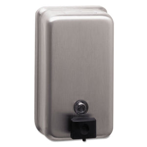 Bobrick wholesale. Classicseries Surface-mounted Soap Dispenser, 40 Oz, 4.75 X 3.5 X 8.13, Stainless Steel. HSD Wholesale: Janitorial Supplies, Breakroom Supplies, Office Supplies.