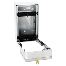 Load image into Gallery viewer, Bobrick wholesale. Stainless Steel 2-roll Tissue Dispenser, 6 1-16 X 5 15-16 X 11, Stainless Steel. HSD Wholesale: Janitorial Supplies, Breakroom Supplies, Office Supplies.