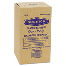 Load image into Gallery viewer, Bobrick wholesale. Stainless Steel 2-roll Tissue Dispenser, 6 1-16 X 5 15-16 X 11, Stainless Steel. HSD Wholesale: Janitorial Supplies, Breakroom Supplies, Office Supplies.