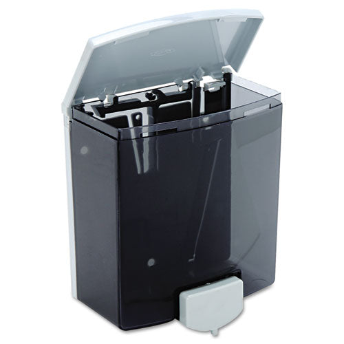 Bobrick wholesale. Classicseries Surface-mounted Liquid Soap Dispenser, 40 Oz, 5.81 X 3.31 X 6.88, Black-gray. HSD Wholesale: Janitorial Supplies, Breakroom Supplies, Office Supplies.